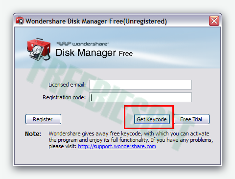 Wondershare Disk Manager Serial